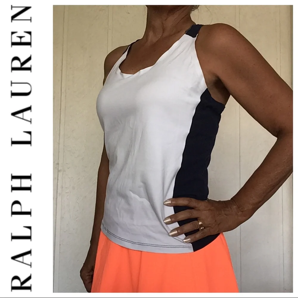 RALPH LAUREN RLX SPORT RACERBACK TANK TOP  LARGE